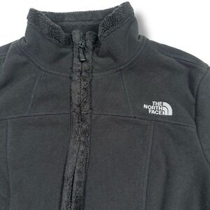 The North Face Women's Morningside Black Fleece Jacket Hoodie Medium‎